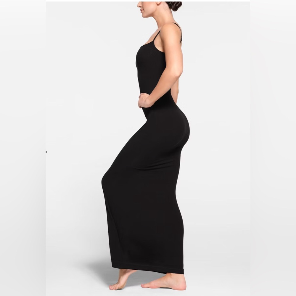 🖤 SKIMS Soft Lounge Long Slip Dress – Onyx – Size XL – NWT - Picture 4 of 4